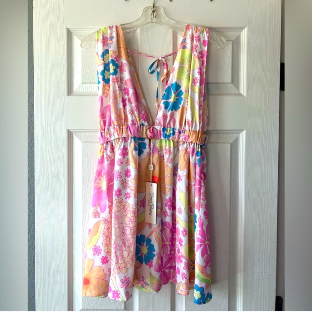 Beach Bunny Charis swim cover up mini dress NWT